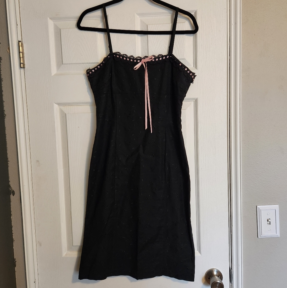 Vintage Betsey Johnson Black Dress